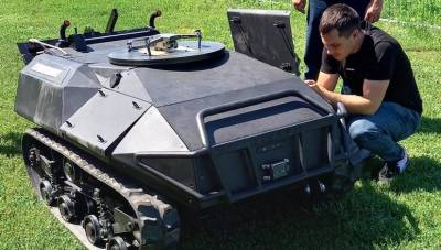Беспилотная роботизированная платформа "Скорпион АГРО"