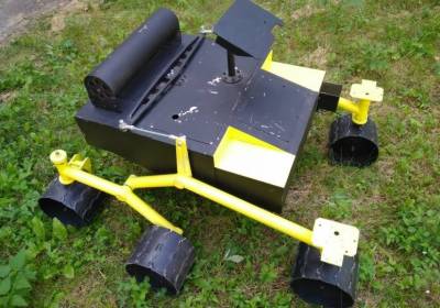 Robotec —  український автономний робот для знищення бур’янів мікрохвилями
